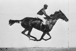 Sallie Gardner at a Gallop" by Eadweard Muybridge: - 1878 Eadweard Muybridge successfully photographed a horse named "Sallie Gardner" in fast motion using a