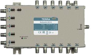 regulator for terrestrial TV optimized for operation with terrestrial digital/analog signals active terrestrial TV path powering from central power supply allows to receive terrestrial TV programs