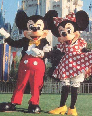 .. his father. Minnie is... but Mickey is.