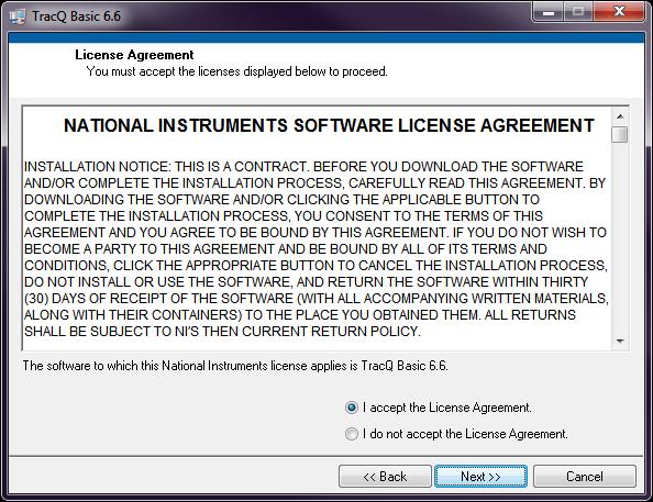 15 Accept all license agreements and click Next.
