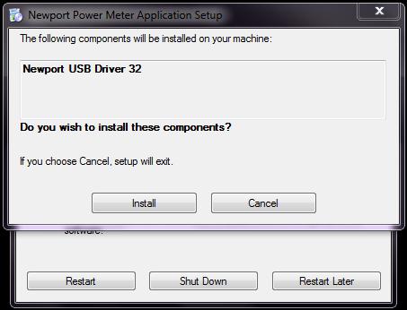 Figure 12: Select Operating System Two windows shall appear at the same time.