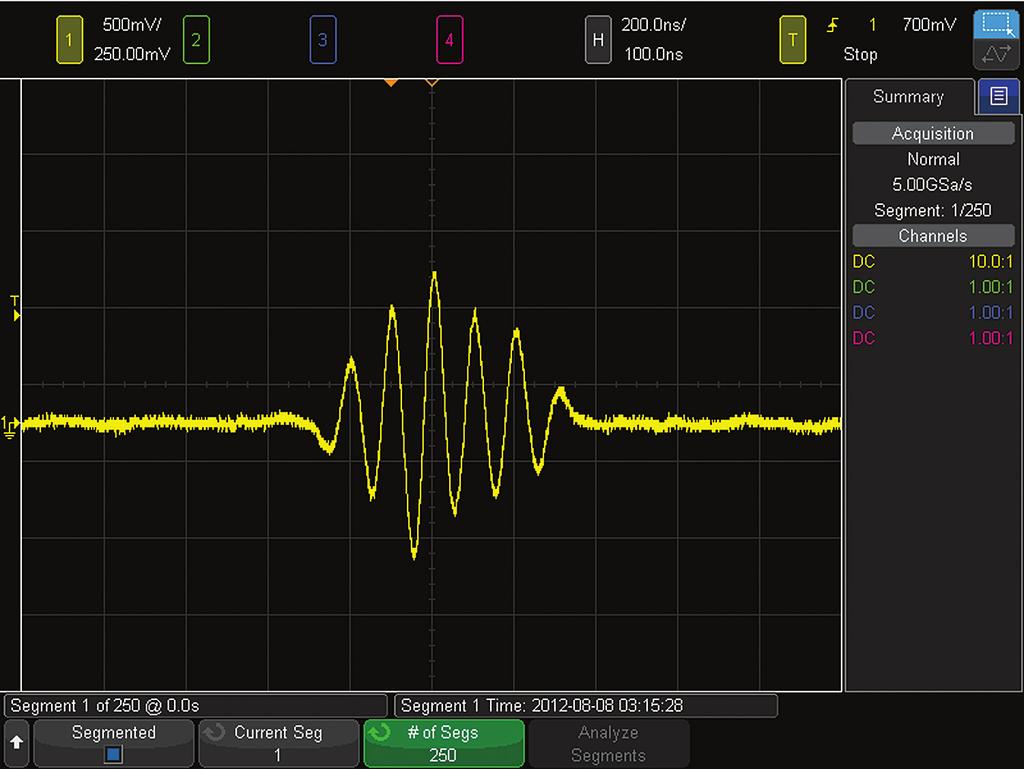 08 Keysight Oscilloscope Memory Architectures Why All Acquisition Memory is Not Created Equal Application Note By combining the MegaZoom architecture with the intelligence of segmented memory, the