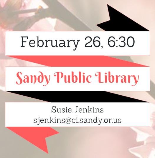 Contact Susie Jenkins sjenkins@ci.sandy.or.