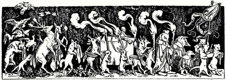 Lesson 3: Composing Mahler used this image as the inspiration behind his funeral march: Wie die Thiere den Jäger begraben (The Hunter s Funeral). Moritz von Schwind, 1850 (woodcut).
