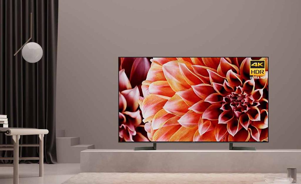 Sony X90F Direct Lit LED UHD HDR TV s t Sonys New 2018 Line up of UHD TV s are incredible, DIrect Lit Full Array WIth Master Backlight Drive for incredible colors and vividness unmatched by other LED