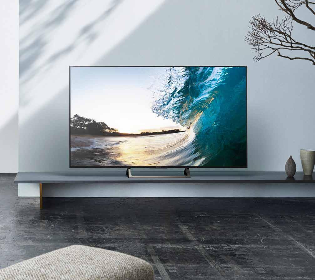 IMMERSE YOURSELF IN AMAZING REALISM. Sony XBR 850E Series 4K HDR Smart TV s. Enjoy truly remarkable 4K HDR clarity, color and contrast with Sony s new 800E & 850E Series TV s.