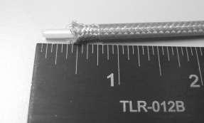 7. Prepare the RG-400U coaxial cable ends for
