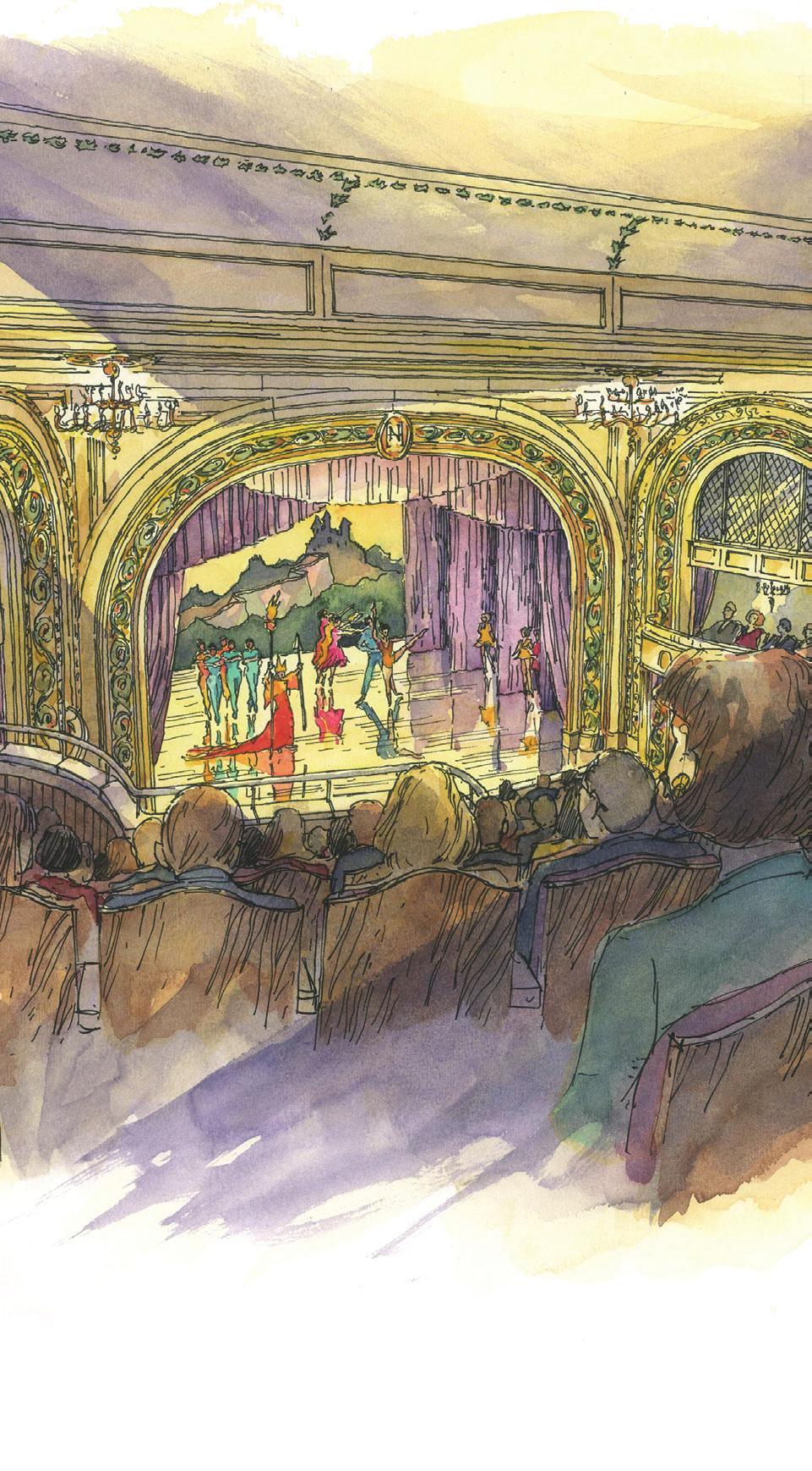 ECONOMIC DRIVER Residents and urban planners have identified the revitalization of the Opera House Theater as one of the best ways to catalyze development of Newport s historic downtown Arts and