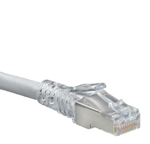 10167487 6AS10-07S Increased signal isolation prevents contaminant noise from entering cabling system Atlas-X1 Shielded Patch Cords High-performing patch cord designed with a narrow profile boot to