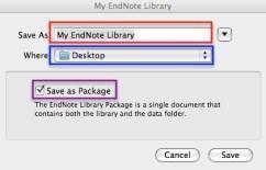 Click the box Save as Package, and then click Save 2 Creating Groups in Your Library Your groups are listed alphabetically in the taskbar at the left-hand side of the screen.