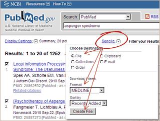 Open EndNote and select File/Import/File. c. Select the appropriate filter from Import Option, for example PubMed (NLM). Create an EndNote-compatible alert 1.