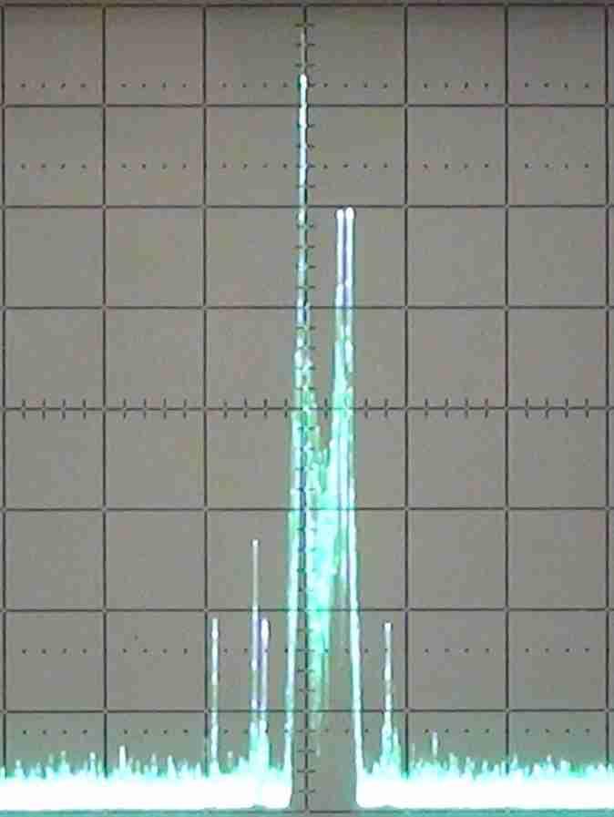 Ham 70cm, VUSB-TV Transmitter Spectrum Much cleaner spectrum Less