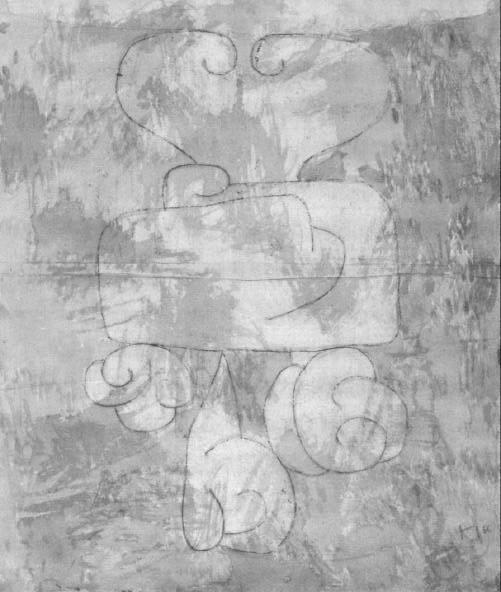 Drawing of imaginary smooth object Paul Klee As the figure grows little by little before our eyes an association of ideas may easily tempt us into