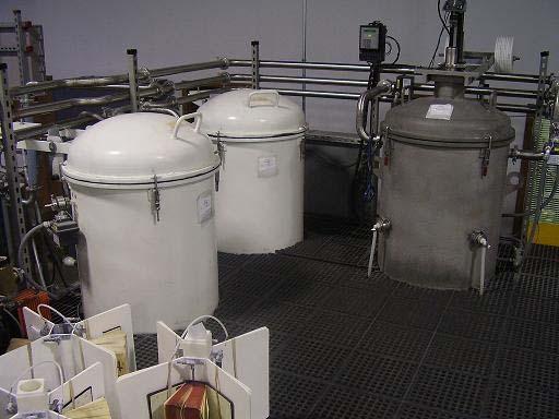 Vertical treater and dryers