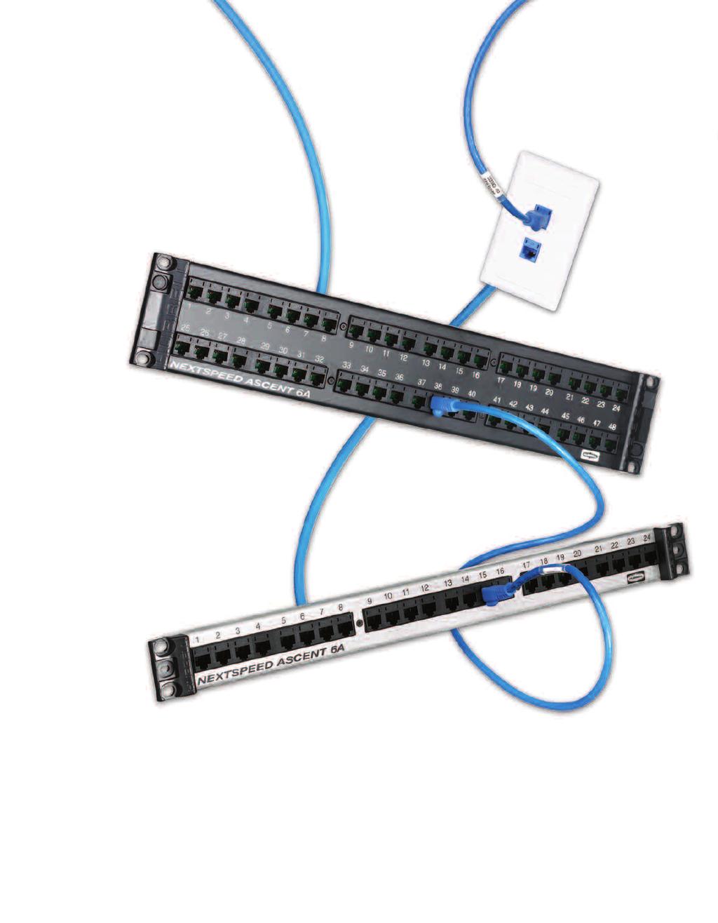 SureBit Category 6A, 6, 5e and Fiber Systems are developed through a technology and marketing alliance between two industry leaders, Hubbell Premise Wiring and Mohawk, to research, design, develop,