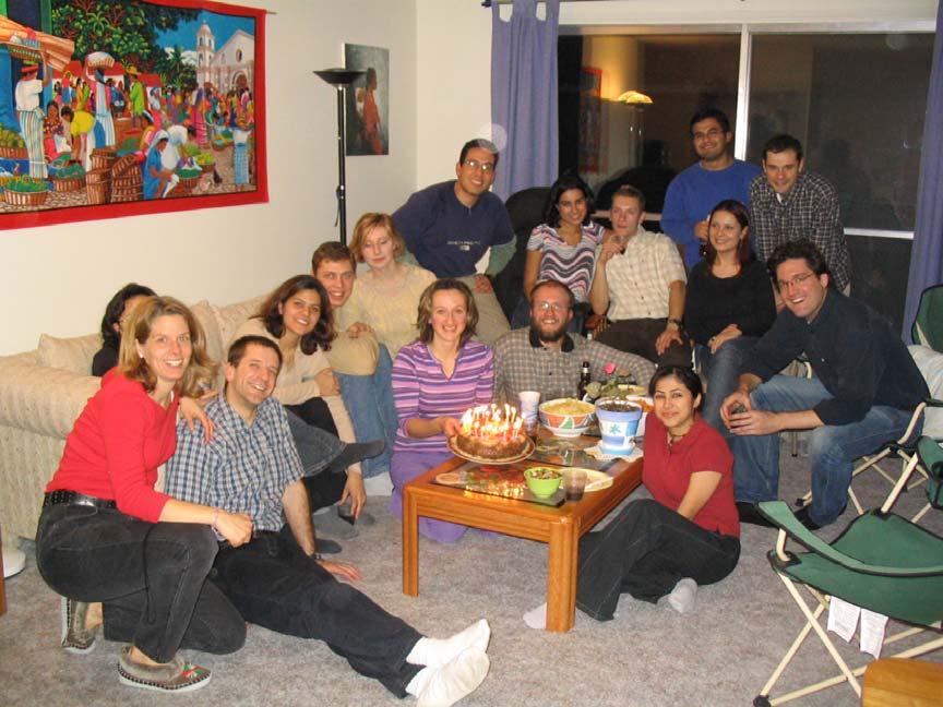 November 2004 A group of my friends in Edmonton continued to expand.