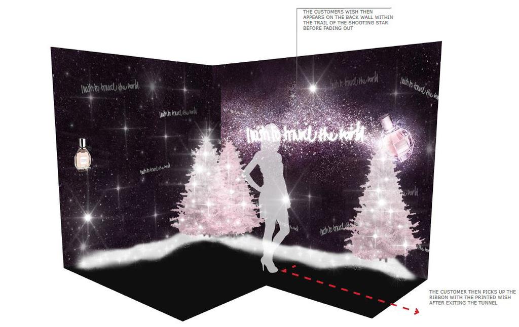 uk Challenge: Leading visual communications agency Elemental Design approached Inition to help bring magic to L Oréal s Christmas Wish