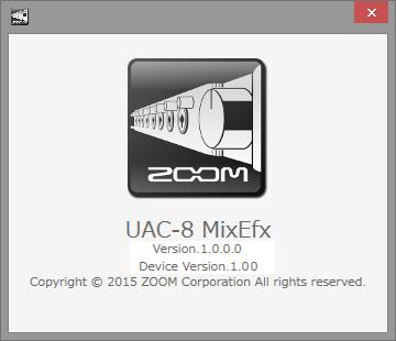 Managing Software and Firmware Versions Viewing version information 1. File in the tool bar. Setting version update alerts 1. File in the tool bar. 2. Select About UAC-8 MixEfx. 2. Select "Preferences".