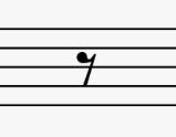 This note is two counts long 6) I F) This note is three counts long 7) H G) The
