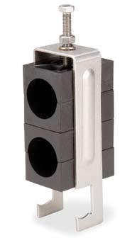 Cable Istallatio Accessories Cable Hoistig ad Attachmet KwikClamp Hagers Multiple Ru Cable Hagers for Europea Norms Ideal for multiple ru cable hagers desiged exclusively for Europeastyle towers,