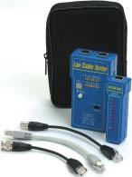 network testers TTE-9030 REMOTE NETWORK TESTER The TTE-9030 is a versatile tester that allows installers a quick method of testing patch cables and end-to-end cabling.
