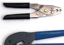 f & large o.d. crimp tools f standard crimper TFC-4000 F STANDARD CRIMPER FOR RG59/62, 6 WITH HEX CRIMP.