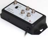 Several models are available with various amplification, bandwidth and distribution designs for