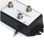 2-OUTPUT CABLE TV AMPLIFIER 20dB 950-2150MHz IN-LINE AMP FOR SATELLITE REQUIRES POWER INSERTER