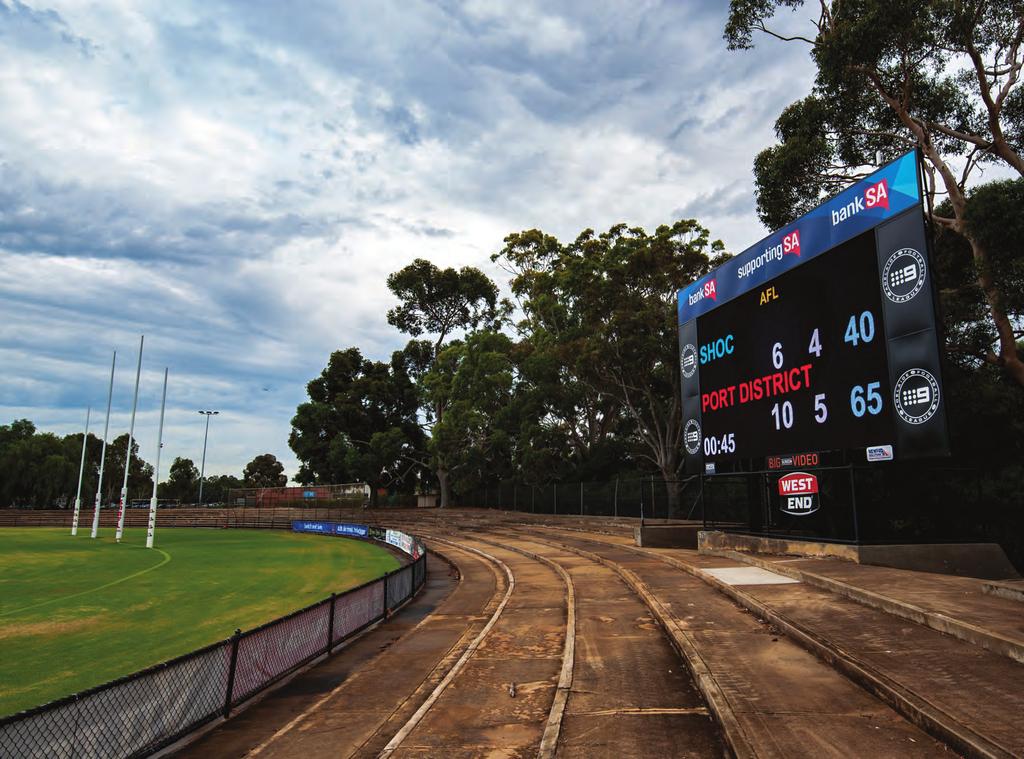 Convenient, dynamic and looks incredible on ground! Big Screen Video have the best range of scoreboard solutions.