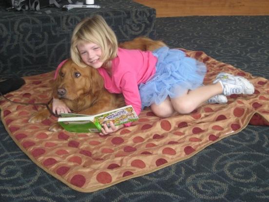 Paws for Reading continues to be one of the most popular programs at the Library.