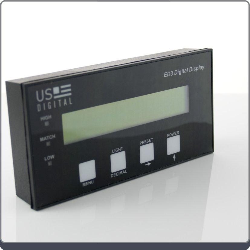 Description Page 1 of 13 The ED3 is an LCD readout that serves as a position indicator or tachometer.