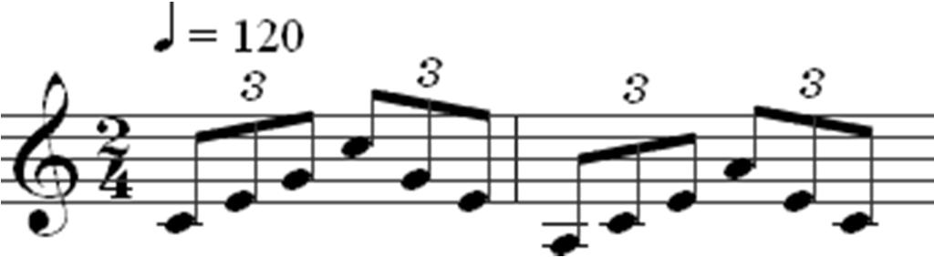 It is possible to rewrite music in a compound time signature by using triplets in a simple time signature.