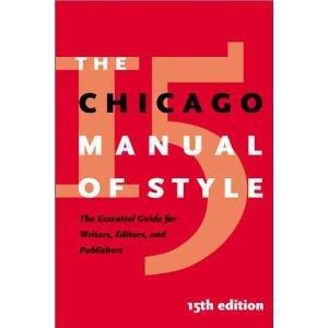 Chicago Manual 956 pages of Fun!