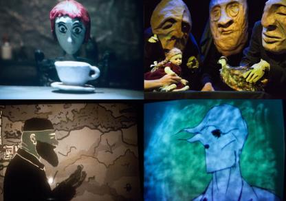 Proposed pieces must be under ten minutes, and can be in any of the myriad styles of puppetry: shadows, masks, automata, object theater, toy theater, hand puppets, rod puppets, body puppets,