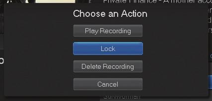 6 DVR Step 3: Watch The Recording You will exit to your recording as it begins playing.