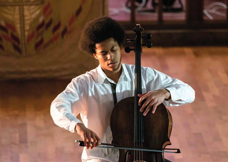 The opening concert on 12 October is the Cambridge debut of cellist Sheku Kanneh-Mason.