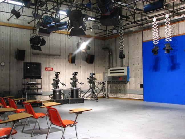The television studio: The space where channels organize