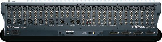 global Aux sends + 4 extra local Aux sends 64 x 50 Recording Interface 48 x 34 Recording Interface 8 local FX buses 8 local FX buses 8 local FX buses (24.4.2 only) 56 x 42 Recording Interface Cascading is not merely linking.