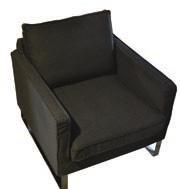 Black 030402 $204 Leather Upholstery & Chrome