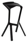 base White 020201 $100 Black 020202 $100 Red 020203 $100 Moulded plastic seat and adjustable height base MIAMI Stool