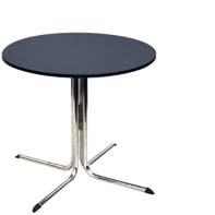 900 (326 Glass) - $75.00NZD cafe table round - blue H.735 x D.800 (324BL Blue) - $50.