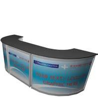 Graphics octanorm counter Common Sizes: H.1020 Outer Curve D.1980 Inner Curve D.