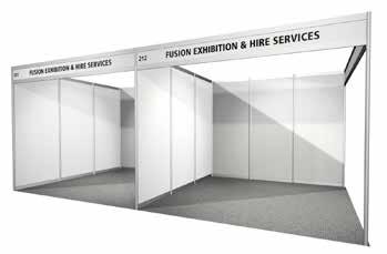 display panel - do s & don ts Any damage or staining caused to display panels will be charged directly to the exhibitor at the discretion of Fusion Exhibition & Hire Services.