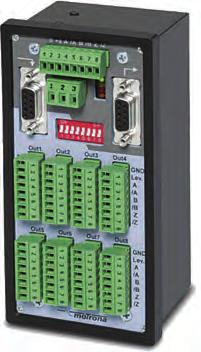 Interface - Level Changers & Encoder Splitters GV460 - GV470 - GV480 Encoder Splitters with 4 or 8 Outputs GV460: 8 outputs, extended temperature range -20 C.