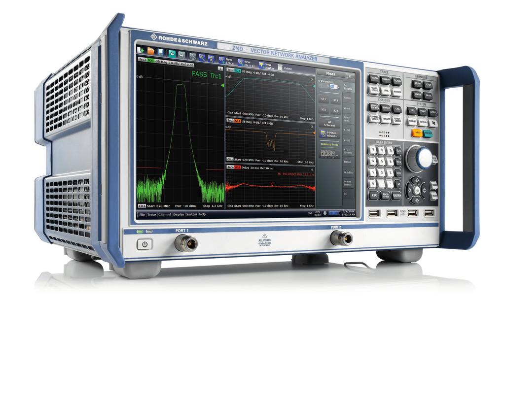R&S ZND Vector Network Analyzer Basic, solid-performance network analysis Product