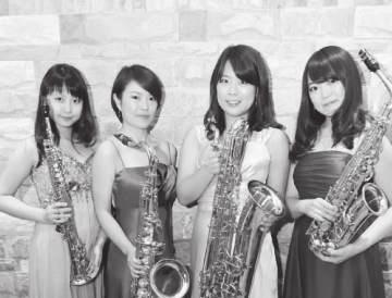 Big Hall Parero Saxophone Quartet Improvisation for Unknown Space Rui Ozawa, soprano