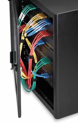 Without SpaceGAIN With SpaceGAIN Did this ever happen to you? These cables protrude so much you can t even close the cabinet door.