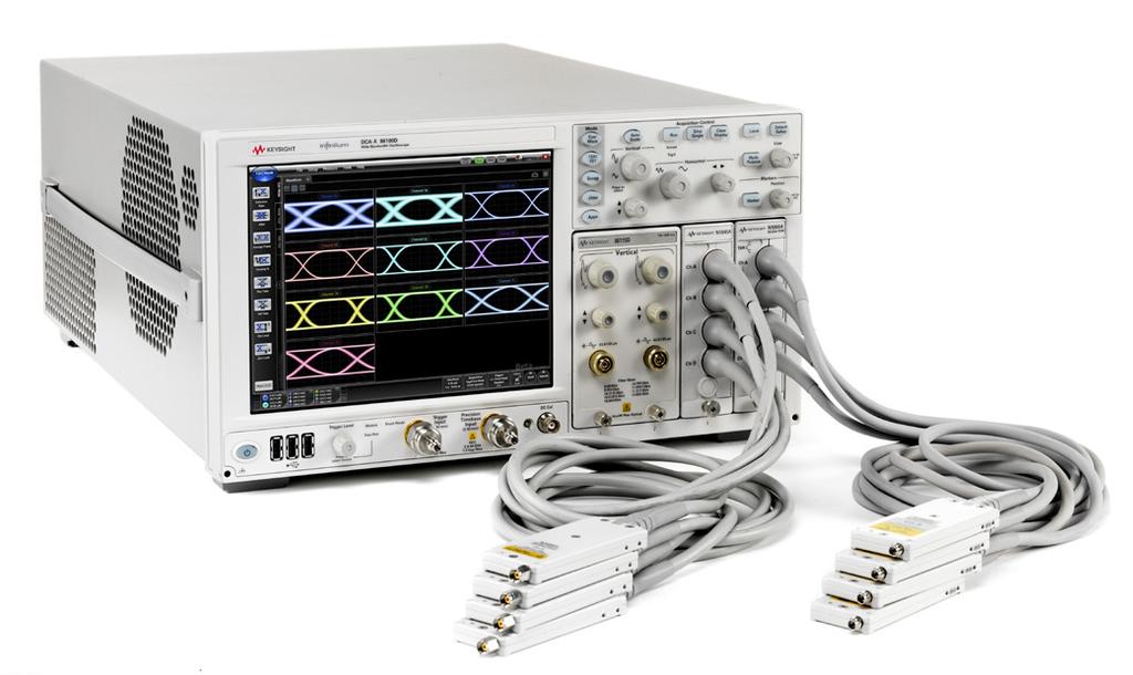 10 Keysight Infiniium DCA-X 86100D Wide-Bandwidth Oscilloscope Mainframe and Modules - Data Sheet Modules Selection Table 86100 family plug-in module matrix The 86100 has a family of plug-in modules
