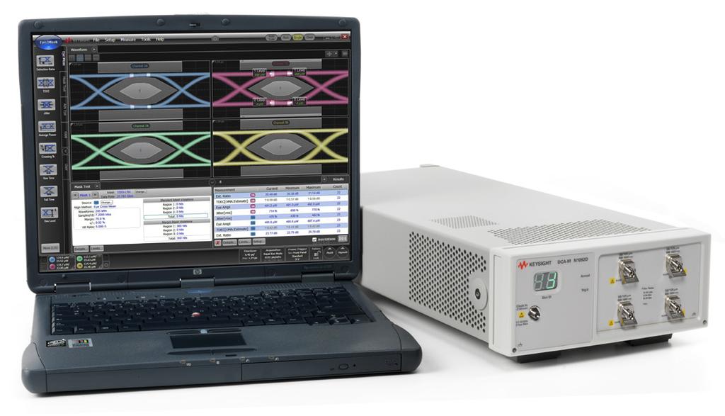 25 Keysight Infiniium DCA-X 86100D Wide-Bandwidth Oscilloscope Mainframe and Modules - Data Sheet Low Cost Manufacturing Solutions Get 86100 DCA accuracy with a test solution designed specifically