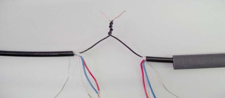 Overlap Figure 16 Individual Cable Conductor Figure 17 Twisting of the Cores NOTE: This
